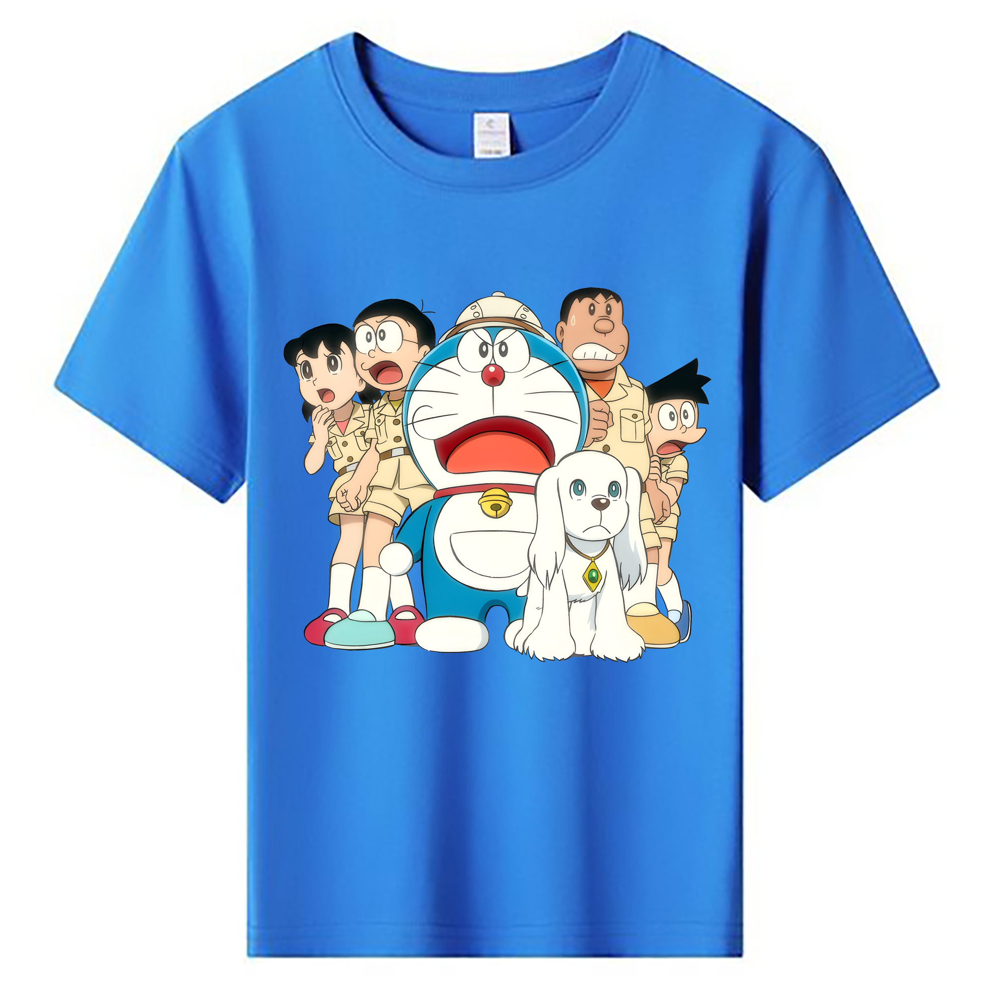 （画像用） ドラえもん Doraemon 綿100％キッズTシャツ（フロントプリント）